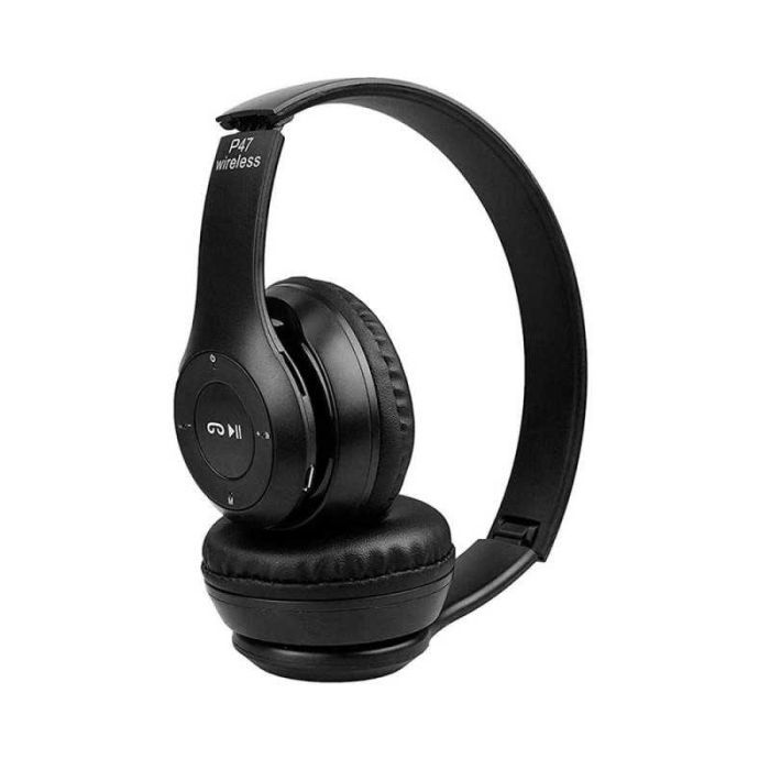 Casque Stéréo Sans Fil P47 Bluetooth Noir