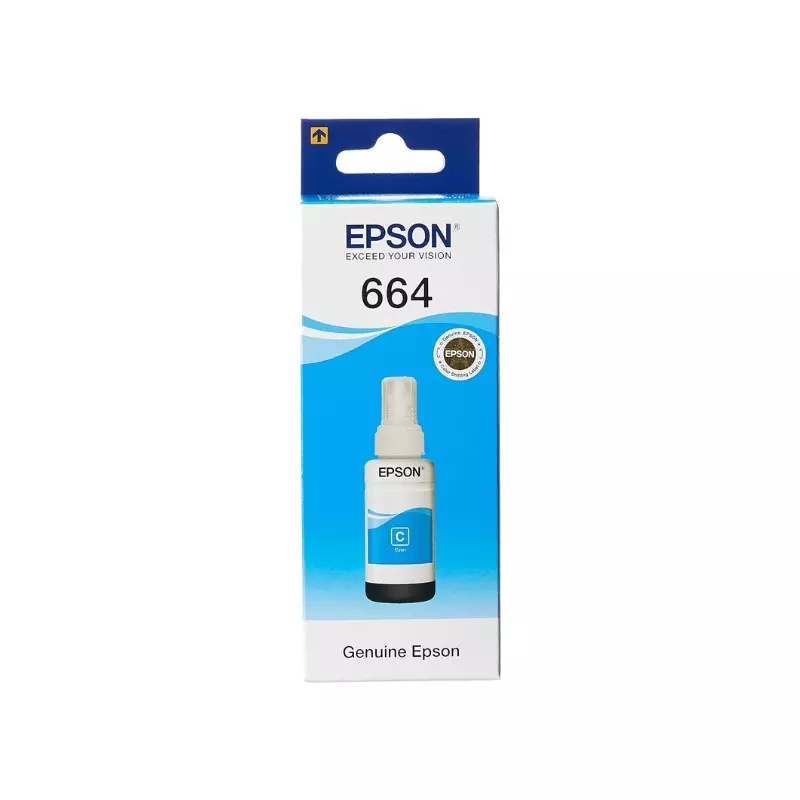 Bouteille Encre Adaptable EPSON 664 Cyan Bouteille Encre Adaptable EPSON 664 Cyan