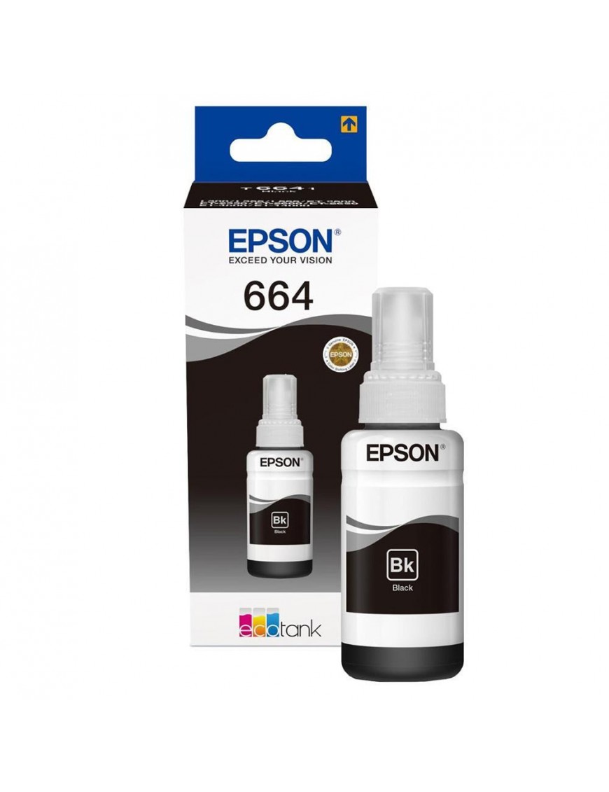 Bouteille Encre Adaptable EPSON 664 Noir Bouteille Encre Adaptable EPSON 664 Noir