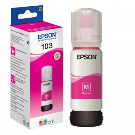 Bouteille Encre Adaptable EPSON 103 Magenta Bouteille Encre Adaptable EPSON 103 Magenta