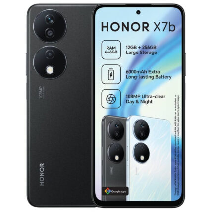 Smartphone HONOR X7b 6 Go 256 Go Noir