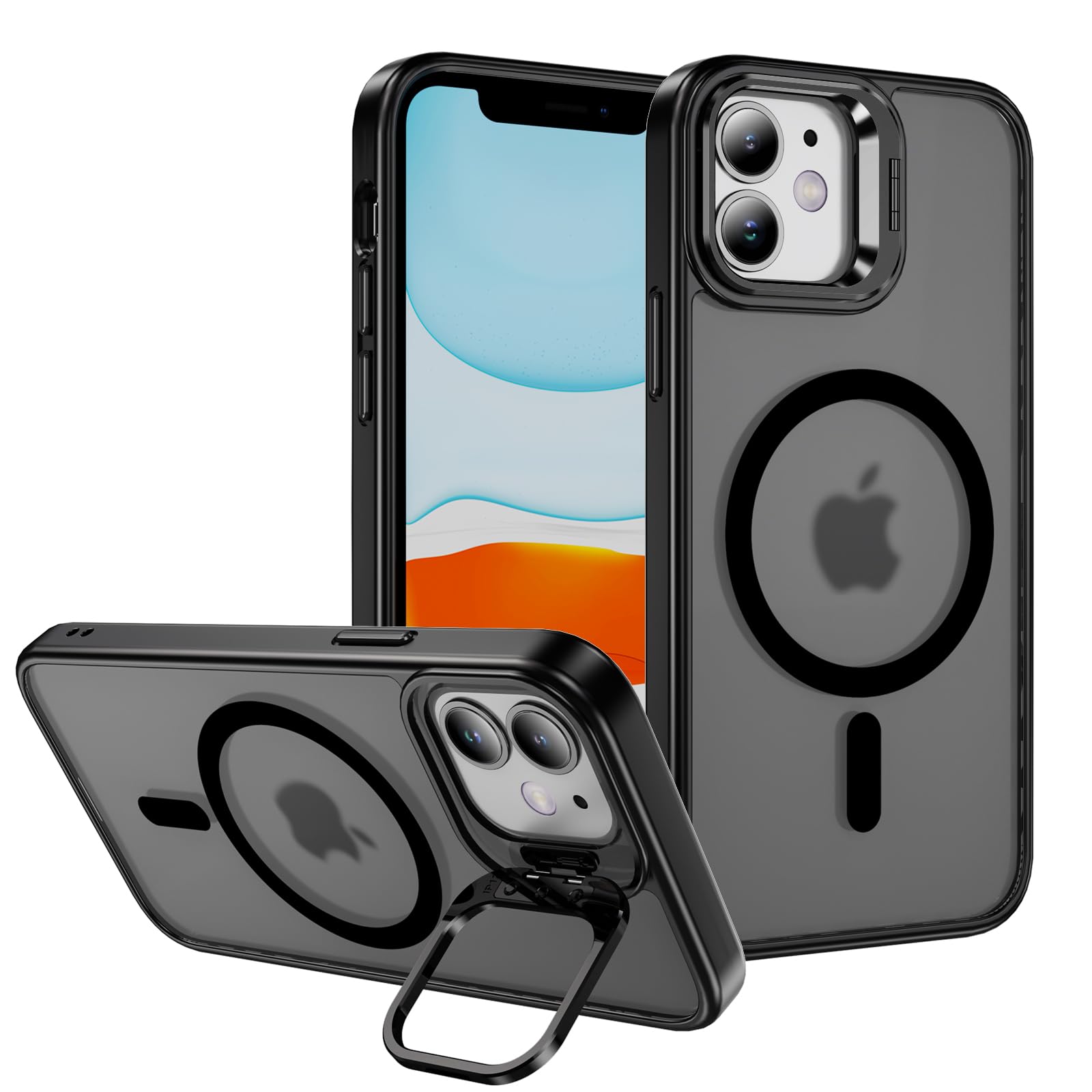 Étui iPhone 11 Pro Max Metal Stand Case Étui iPhone 11 Pro Max Metal Stand Case