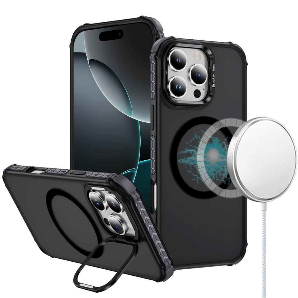 Étui iPhone 12 Pro Max Metal Stand Case Étui iPhone 12 Pro Max Metal Stand Case