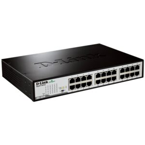 Switch Ethernet Gigabit D-link 24ports Noir DGS-1024CE