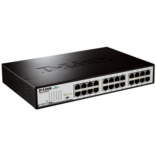 Switch Ethernet Gigabit D-link 24ports Noir DGS-1024CE