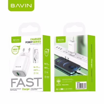 Chargeur micro USB BAVIN 18W PC883Y