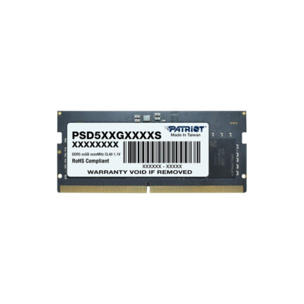 Barrette Mémoire Patriot SODIMM DDR5 8 Go 4800 MHZ CL40