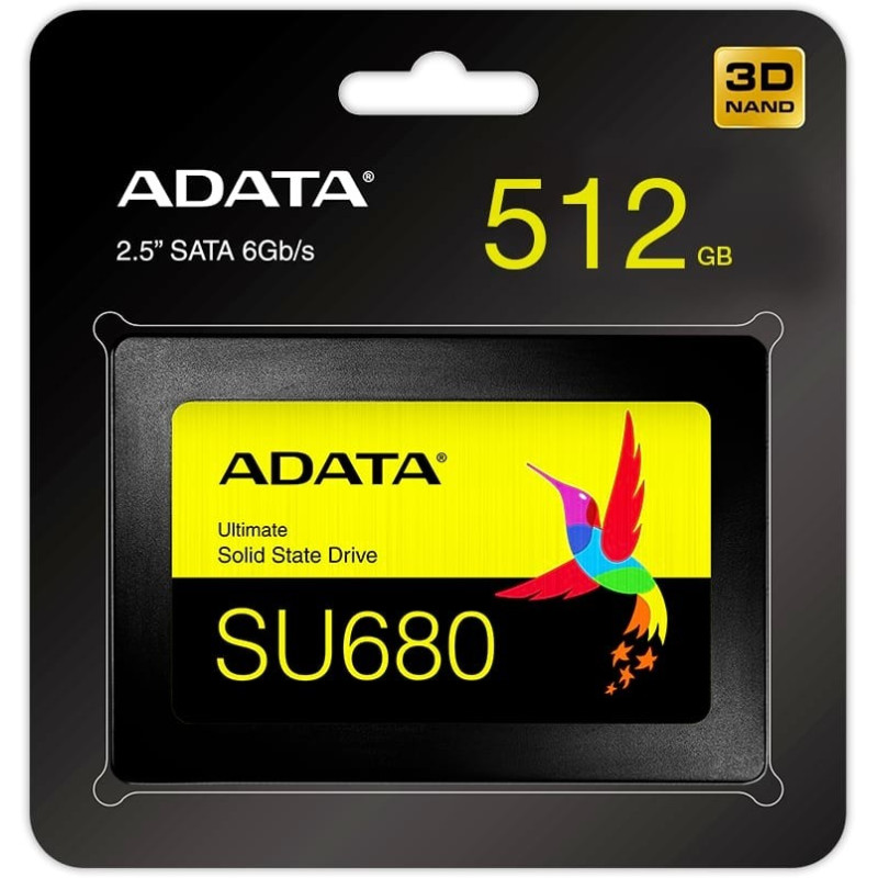 Disque dur Interne SSD ADATA 512 Go 2.5" Disque dur Interne SSD ADATA 512 Go 2.5"