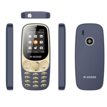 TÉLÉPHONE PORTABLE M-HORSE M3310 - BLEU