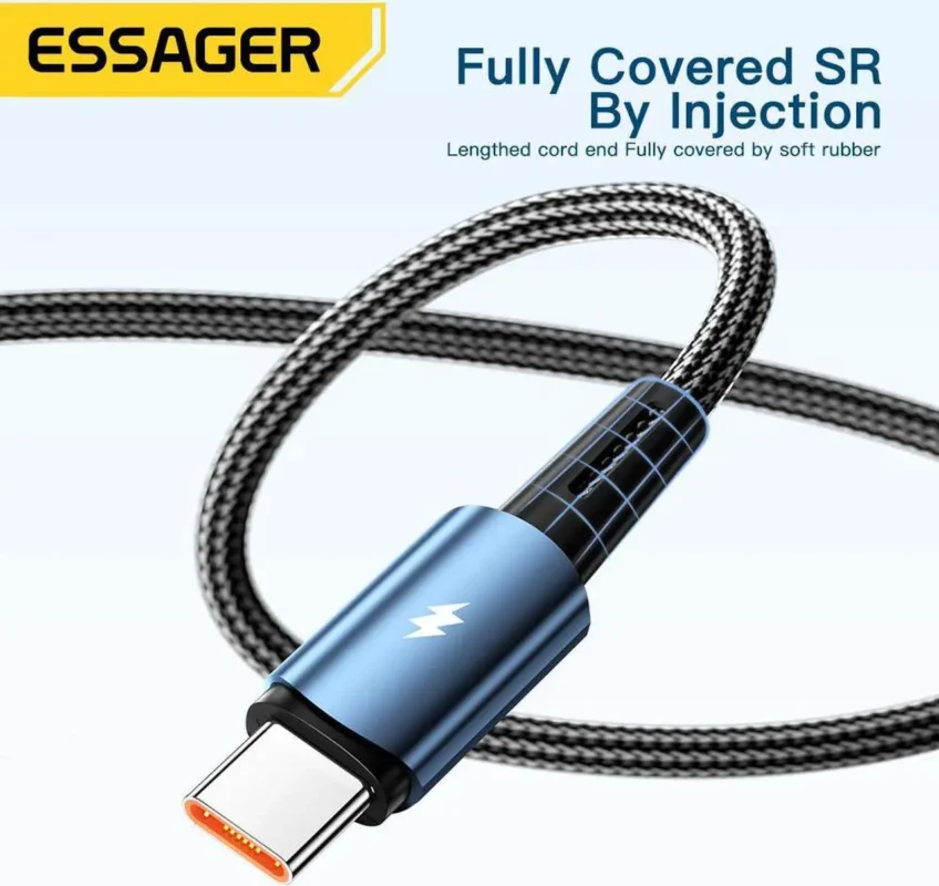 ELEKTRUM CABLE USB TO TYPE-C 120W-5V/6A 1M