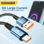ELEKTRUM CABLE USB TO TYPE-C 120W-5V/6A 1M