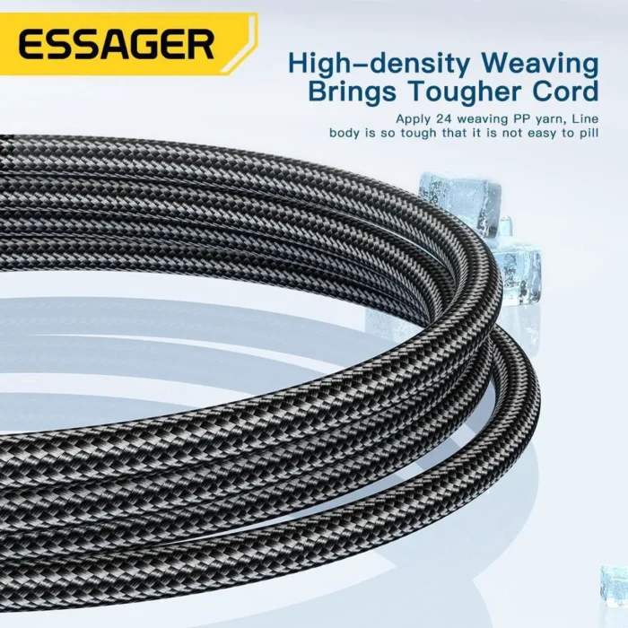 ELEKTRUM CABLE USB TO TYPE-C 120W-5V/6A 1M