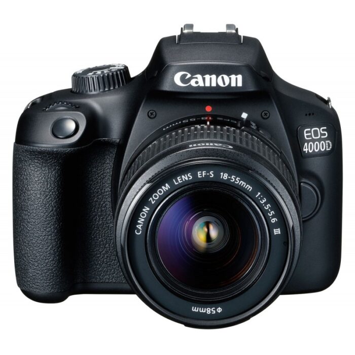 Appareil Photo Reflex CANON EOS 4000D + Objectif 18-55mm DC - Noir
