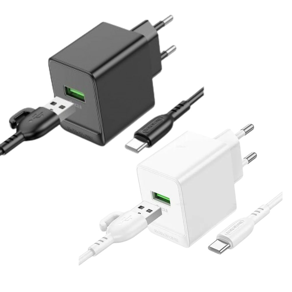 Chargeur Rapide BOROFONE BAS12A TYPE-C Chargeur Rapide BOROFONE BAS12A TYPE-C