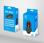 Souris Filaire USB Optique Bajeal D3 LED pour PC, Ordinateur de Bureau et Gaming