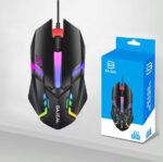 Souris Filaire USB Optique Bajeal D3 LED pour PC, Ordinateur de Bureau et Gaming – Image 3