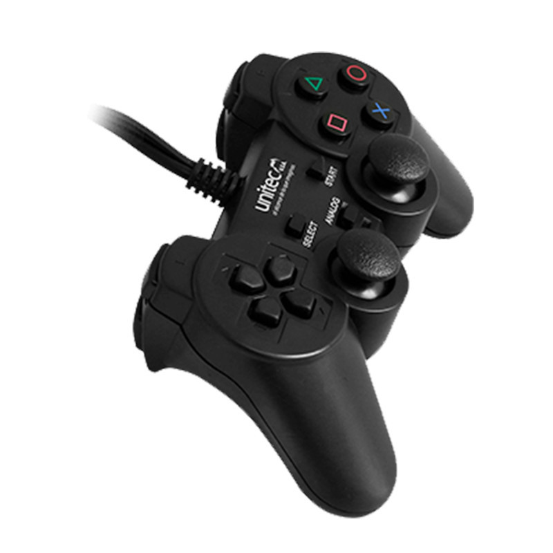 double-manette-de-jeux-usb-avec-analog-jnp-704 manette pc usb double analogue EXTROM – Image 1