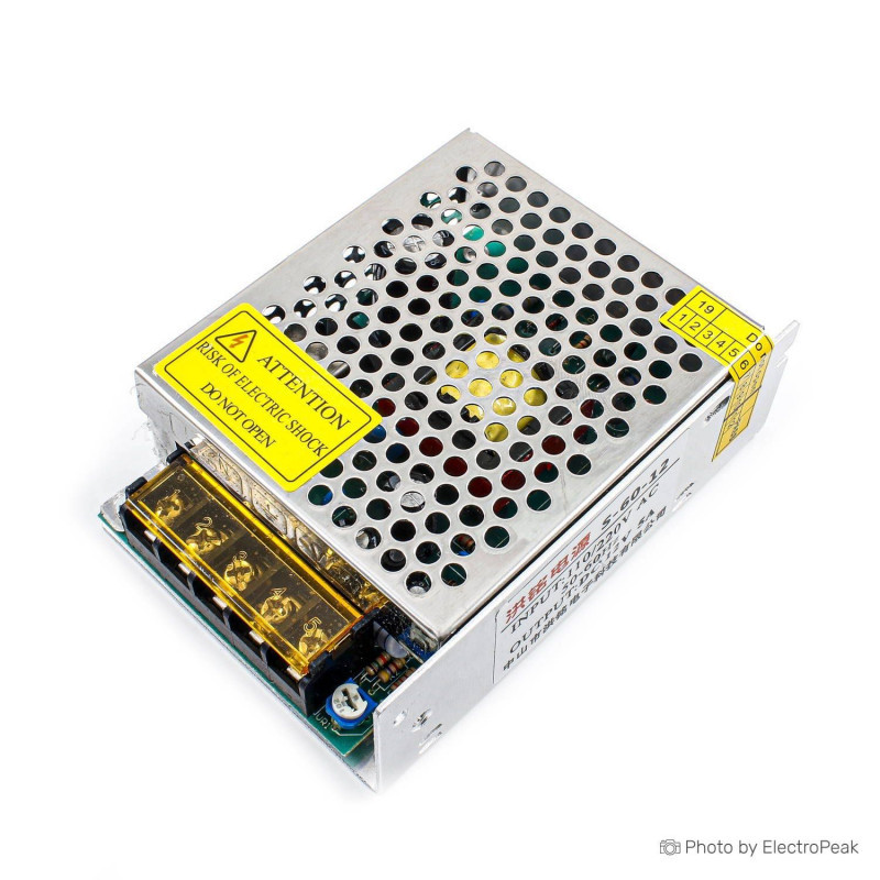 BLOC D'ALIMENTATION 12V _ 5A Bloc alimentation 12v 5A – Image 1