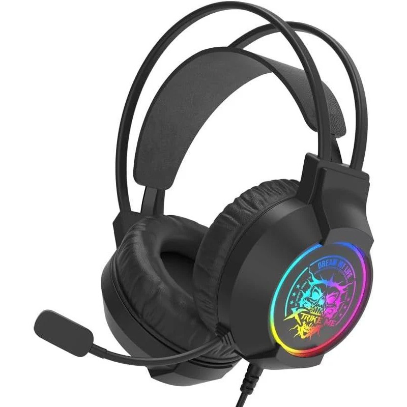 micro-casque-gaming-xtrike-me-gh-516-rgb-noir CASQUE BLUETOOTH XTRIKE GH516 – Image 1