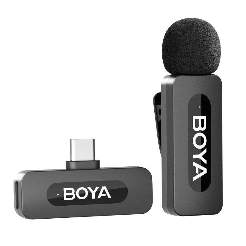 microphone_sans_fil_boya_by-v10_usb_type-c_couleur_noir-o micro sans fils boya BY-MW3 – Image 1